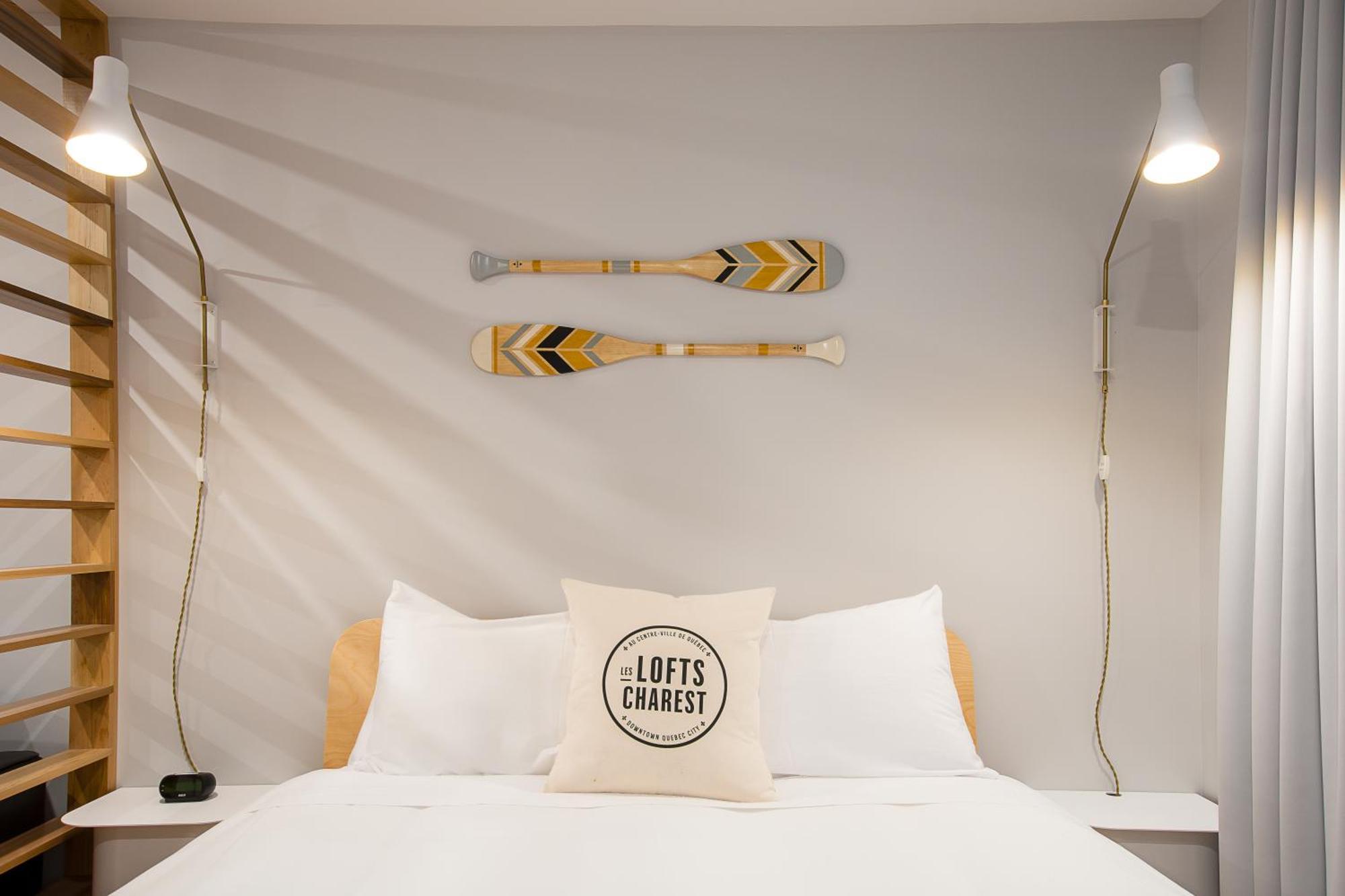 Les Lofts Charest - Par Les Lofts Vieux-Quebec 아파트 객실 사진